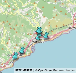 Mappa 17019 Varazze SV, Italia (1.34417)