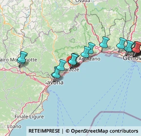 Mappa 17019 Varazze SV, Italia (17.5275)