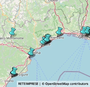 Mappa 17019 Varazze SV, Italia (17.873)