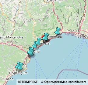 Mappa 17019 Varazze SV, Italia (10.87)