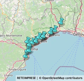 Mappa 17019 Varazze SV, Italia (9.04875)