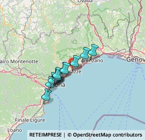 Mappa 17019 Varazze SV, Italia (9.47231)