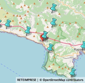 Mappa Via Gian Enrico Massone, 16036 Recco GE, Italia (5.24167)