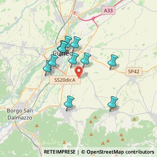 Mappa Via Mayot, 12100 Cuneo CN, Italia (3.18545)