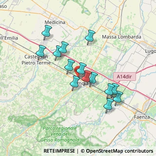 Mappa Via Fosse Ardeatine, 40026 Imola BO, Italia (6.43429)