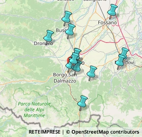Mappa Via Limone P., 12100 Cuneo CN, Italia (12.15385)