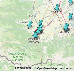 Mappa Via Limone P., 12100 Cuneo CN, Italia (14.00563)