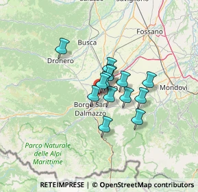Mappa Via Limone P., 12100 Cuneo CN, Italia (8.10357)