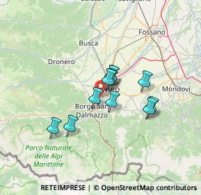 Mappa Via Limone P., 12100 Cuneo CN, Italia (9.62091)