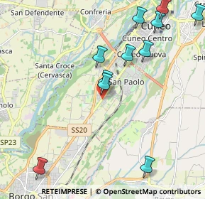 Mappa Via Limone P., 12100 Cuneo CN, Italia (2.47182)