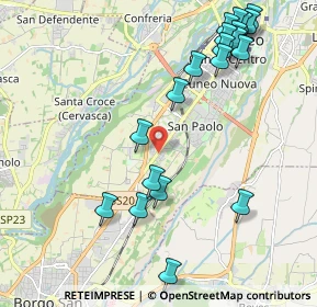 Mappa Via Limone P., 12100 Cuneo CN, Italia (2.4845)