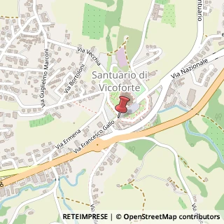 Mappa piazza carlo emanuele, 75, 12080 Vicoforte, Cuneo (Piemonte)