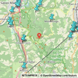 Mappa Via Badolo, 40037 Sasso Marconi BO, Italia (3.6435)