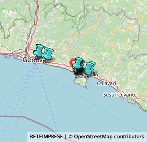 Mappa Via XX Settembre, 16036 Recco GE, Italia (7.59688)