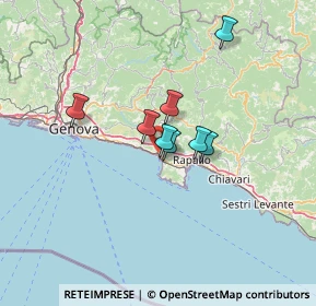 Mappa Via XX Settembre, 16036 Recco GE, Italia (27.6225)