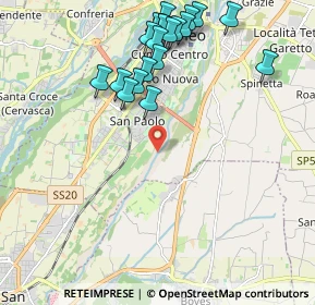 Mappa Torrente Gesso, 12100 Cuneo CN, Italia (2.323)