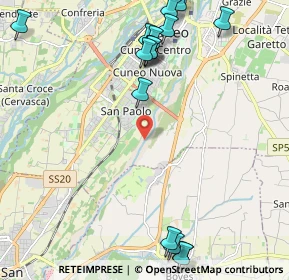 Mappa Torrente Gesso, 12100 Cuneo CN, Italia (2.82471)