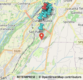 Mappa Torrente Gesso, 12100 Cuneo CN, Italia (2.342)