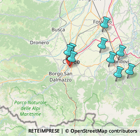 Mappa Torrente Gesso, 12100 Cuneo CN, Italia (21.43077)