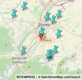 Mappa Torrente Gesso, 12100 Cuneo CN, Italia (4.17333)