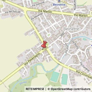 Mappa Via Peveragno,  6, 12016 Beinette, Cuneo (Piemonte)