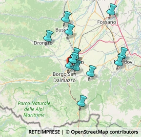 Mappa Via Colle di Tenda, 12100 Cuneo CN, Italia (12.17692)