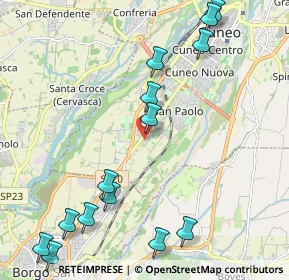 Mappa Via Colle di Tenda, 12100 Cuneo CN, Italia (2.73286)
