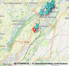 Mappa Via Colle di Tenda, 12100 Cuneo CN, Italia (2.65091)