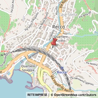 Mappa Via XX Settembre, 21, 16036 Recco, Genova (Liguria)