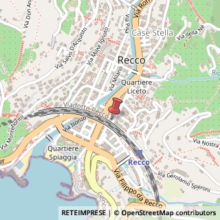 Mappa Via XX Settembre, 3, 16036 Recco, Genova (Liguria)