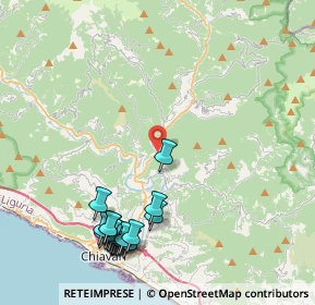 Mappa Via Terrarossa, 16042 Carasco GE, Italia (5.144)