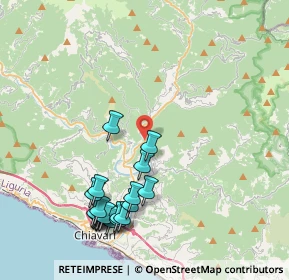 Mappa Via Terrarossa, 16042 Carasco GE, Italia (4.7075)