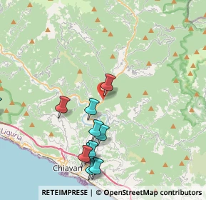 Mappa Via Terrarossa, 16042 Carasco GE, Italia (4.83083)