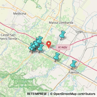 Mappa Via G.Dossetti, 40026 Imola BO, Italia (5.79545)