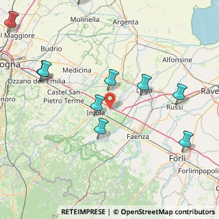 Mappa Via G.Dossetti, 40026 Imola BO, Italia (24.6075)
