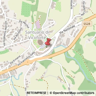 Mappa Piazza carlo emanuele 29, 12080 Vicoforte, Cuneo (Piemonte)