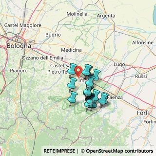 Mappa Via Roncaglie, 40026 Imola BO, Italia (10.308)