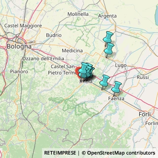 Mappa Via Roncaglie, 40026 Imola BO, Italia (6.82583)