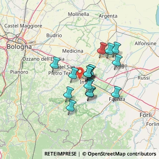 Mappa Via Roncaglie, 40026 Imola BO, Italia (10.2675)