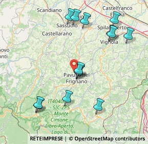 Mappa Via Bottegone, 41026 Pavullo nel Frignano MO, Italia (17.23286)