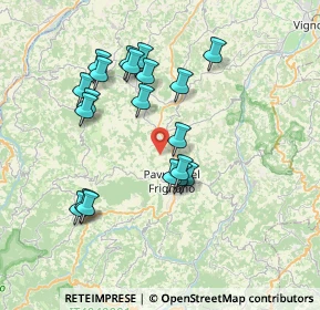 Mappa Via Bottegone, 41026 Pavullo nel Frignano MO, Italia (7.15)