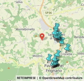 Mappa Via Bottegone, 41026 Pavullo nel Frignano MO, Italia (2.0715)