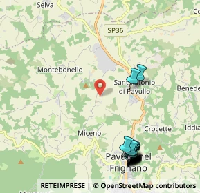 Mappa Via Bottegone, 41026 Pavullo nel Frignano MO, Italia (2.749)