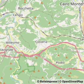 Mappa Cosseria