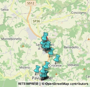 Mappa Via Giovanni Boccaccio, 41026 Pavullo nel Frignano MO, Italia (1.938)