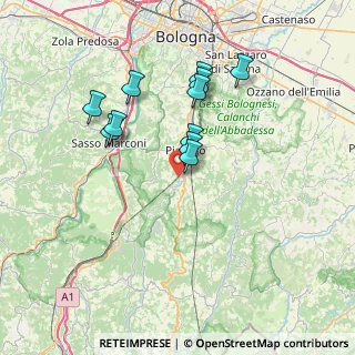 Mappa Via Fratelli dall'Olio, 40065 Pianoro BO, Italia (6.43909)