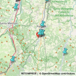 Mappa Via Fratelli dall'Olio, 40065 Pianoro BO, Italia (5.93182)