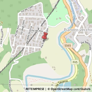Mappa Via Fratelli Dall'Olio, 9, 40065 Pianoro, Bologna (Emilia Romagna)