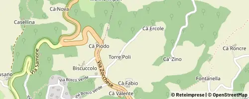 Mappa Zocca