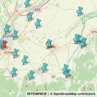 Mappa Via Vecchia Cuneo, 12081 Beinette CN, Italia (6.18)